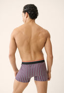 Boxer En Coton - Marius Flechette Fuchsia