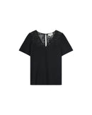 TEESHIRT NOIR MANOIR NOIR