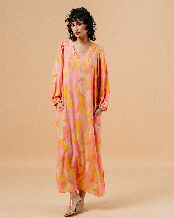 ROBE ROSE MANOLA ROSE