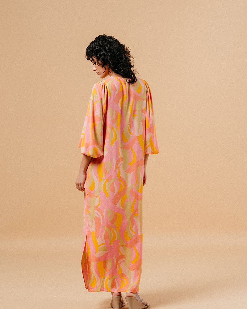 ROBE ROSE MANOLA ROSE