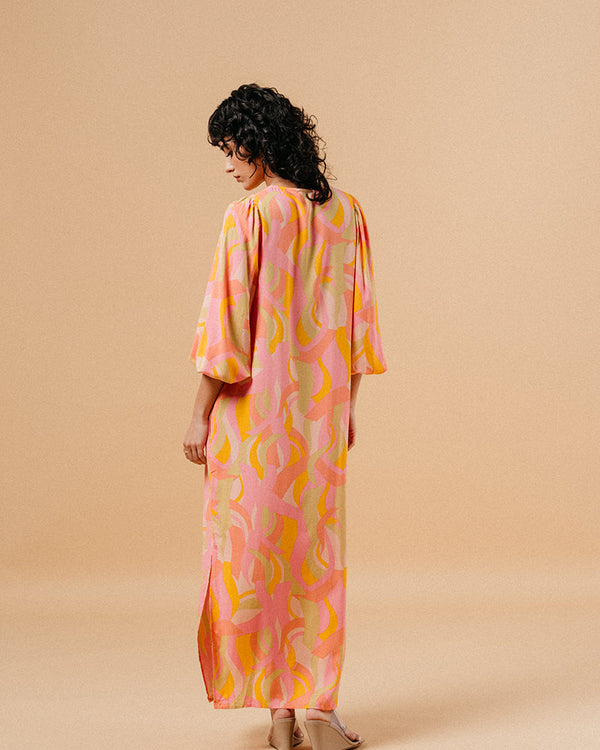 ROBE ROSE MANOLA ROSE