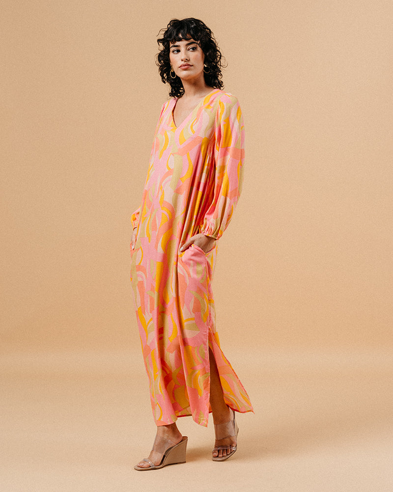 ROBE ROSE MANOLA ROSE
