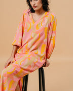 ROBE ROSE MANOLA ROSE