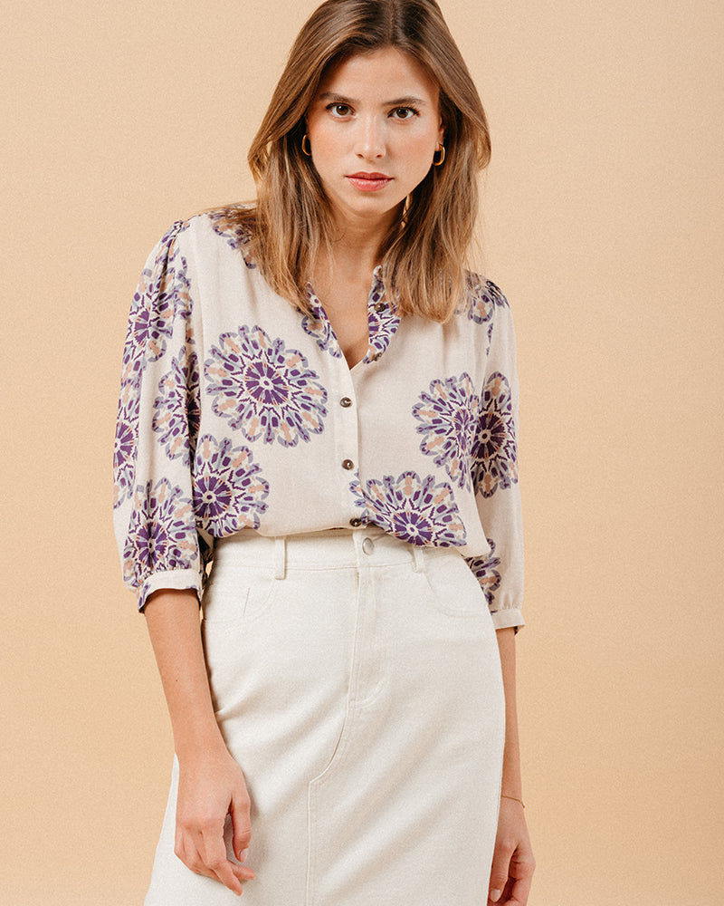 BLOUSE BEIGE MANOLINE BEIGE