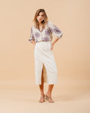 BLOUSE BEIGE MANOLINE BEIGE