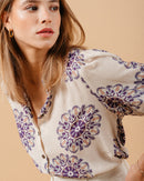 BLOUSE BEIGE MANOLINE BEIGE