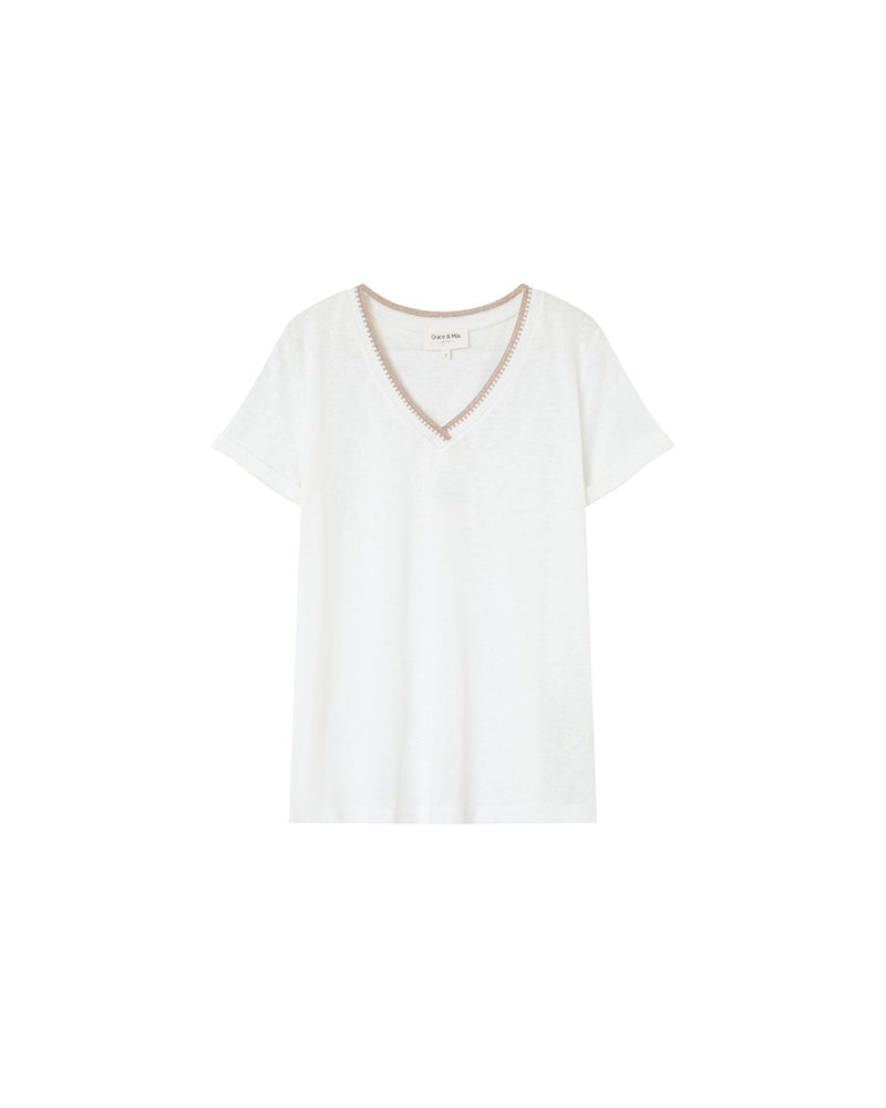TEESHIRT ECRU MANUEL ECRU