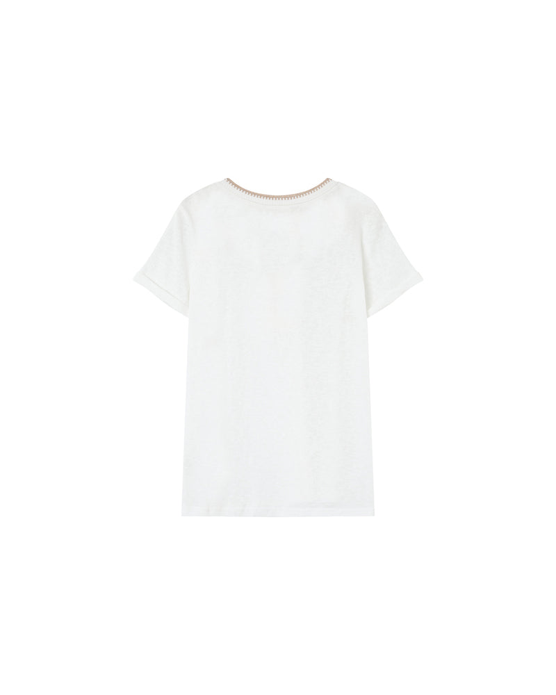TEESHIRT ECRU MANUEL ECRU