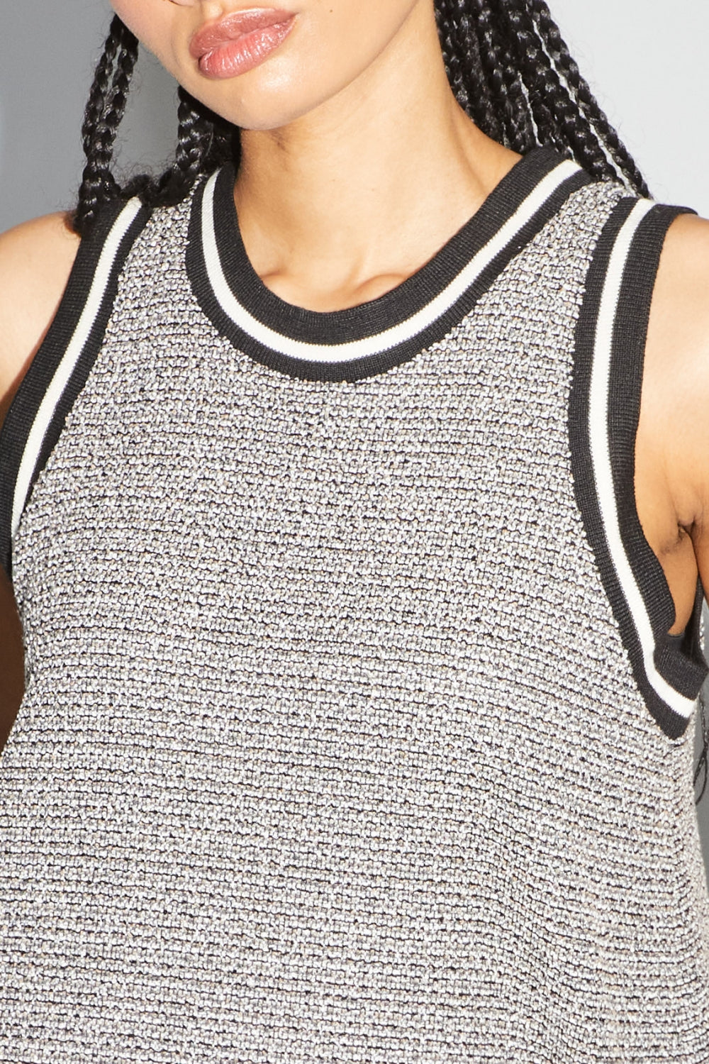 Le Top Marika En Tricot Léo Beige
