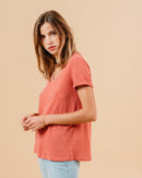 TEESHIRT ROSE MANUEL ROSE