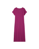 ROBE AUBERGINE MARGAUX AUBERGINE