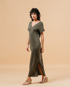 ROBE KAKI MARGAUX KAKI