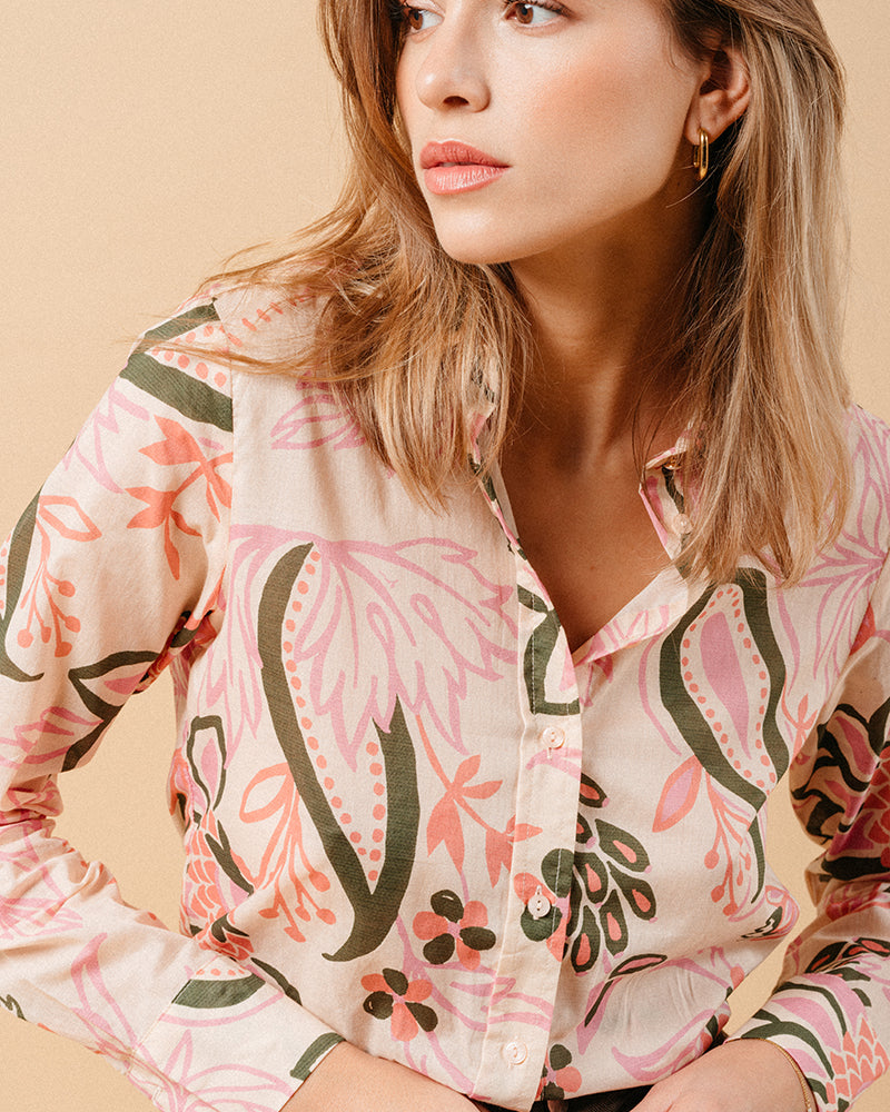 CAMISA MARICA ROSA ROSA