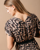 ROBE NOIR MARINE NOIR