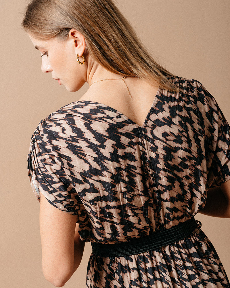 ROBE NOIR MARINE NOIR