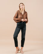 BLOUSE NOIR MARJORIE NOIR
