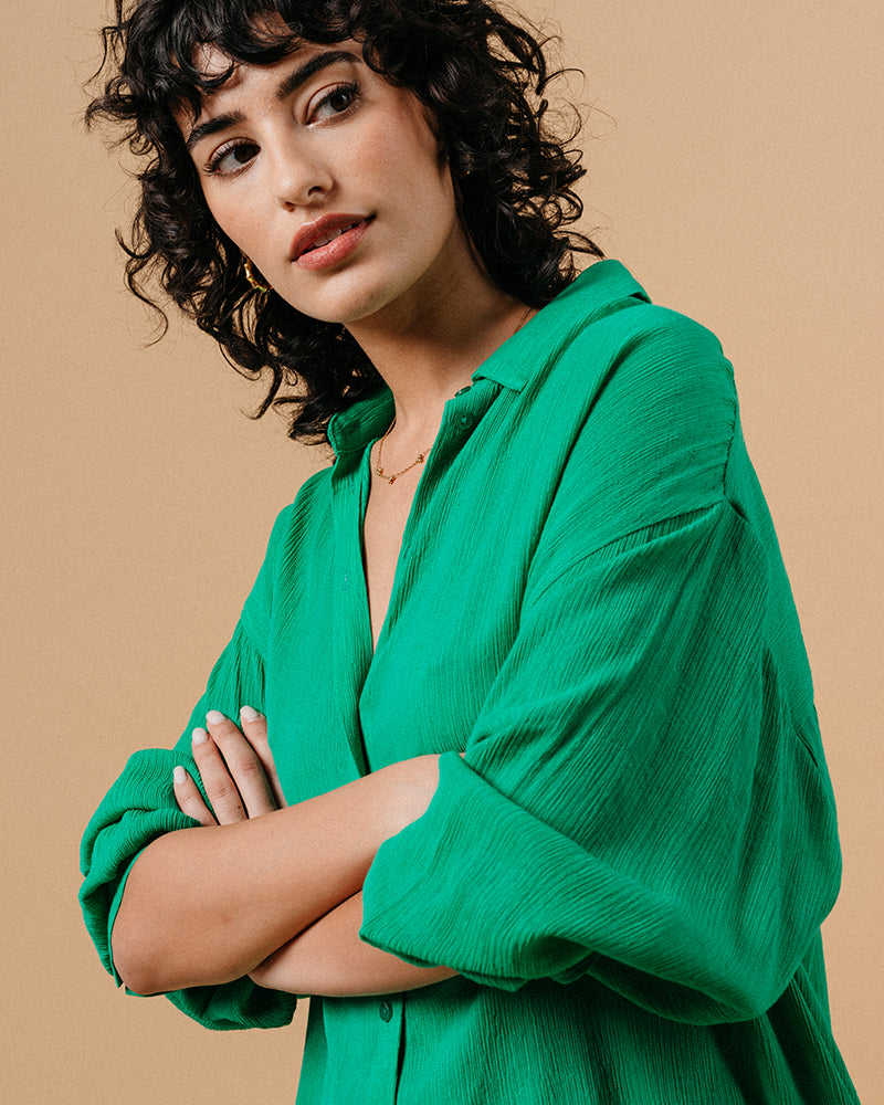 CAMISA VERDE MARKET VERDE