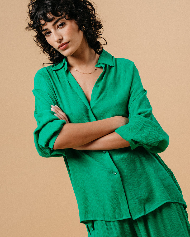 CAMISA VERDE MARKET VERDE