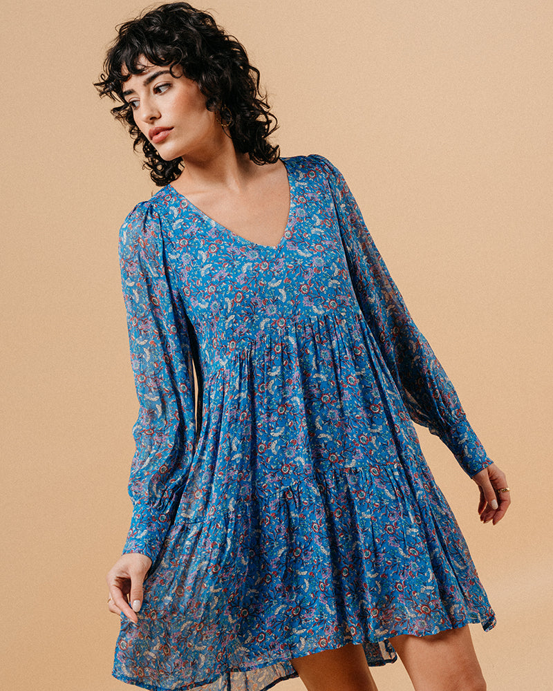 BLUE DRESS MARLISE BLUE