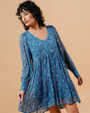 ROBE BLEU MARLISE BLEU