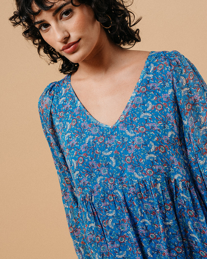 BLUE DRESS MARLISE BLUE