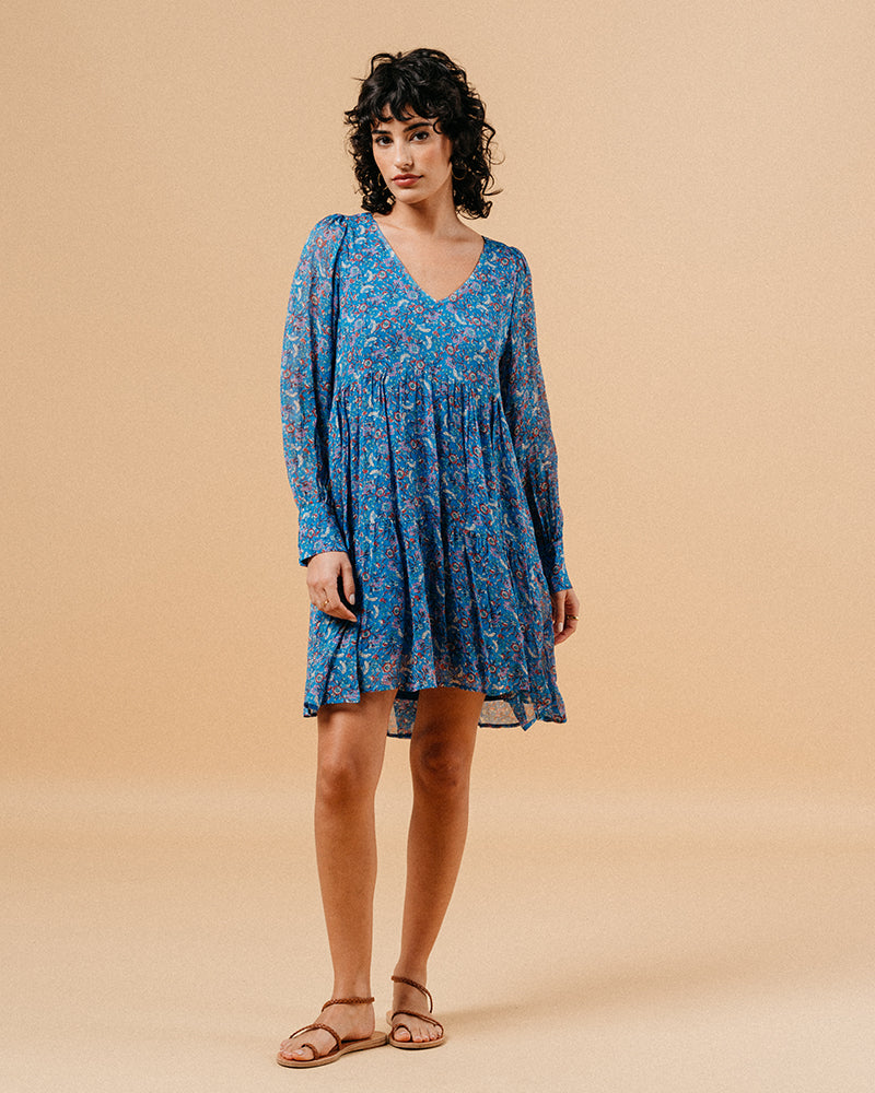 BLUE DRESS MARLISE BLUE
