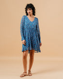 ROBE BLEU MARLISE BLEU