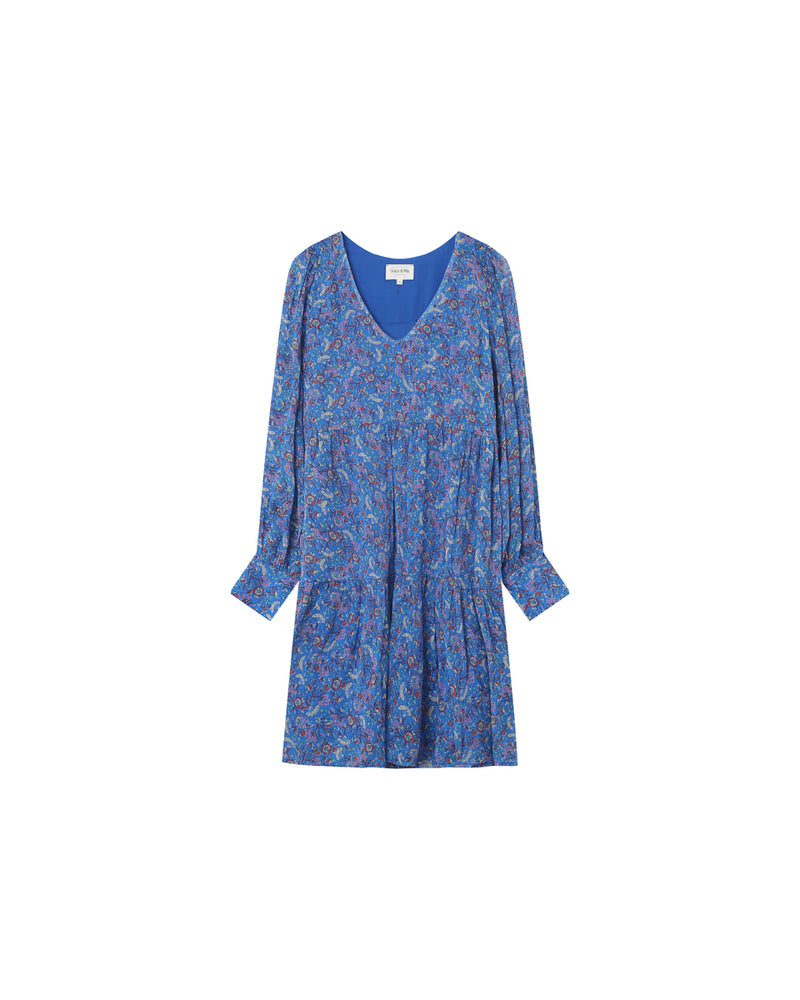 ROBE BLEU MARLISE BLEU