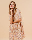 VESTIDO MARSALA OCRE