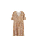 VESTIDO MARSALA OCRE