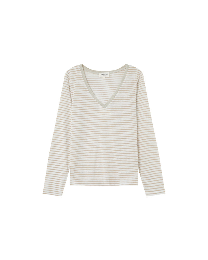 TEESHIRT BEIGE MARTIN BEIGE