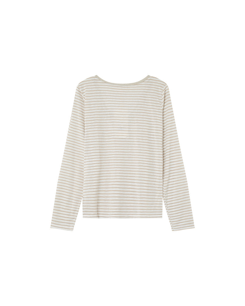 CAMISETA BEIGE MARRÓN BEIGE