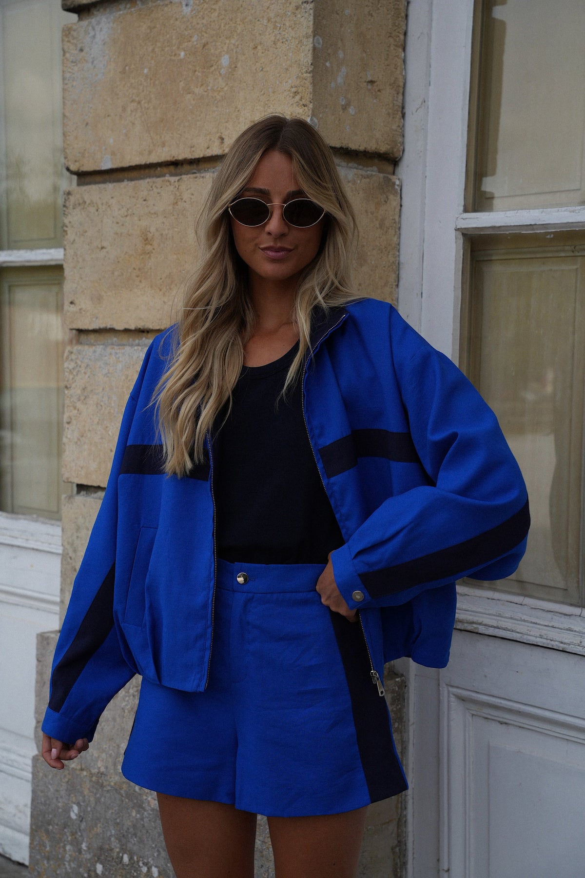 Short À Bandes - Holy Bleu