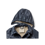 Giacca impermeabile lunga Finley - Inchiostro