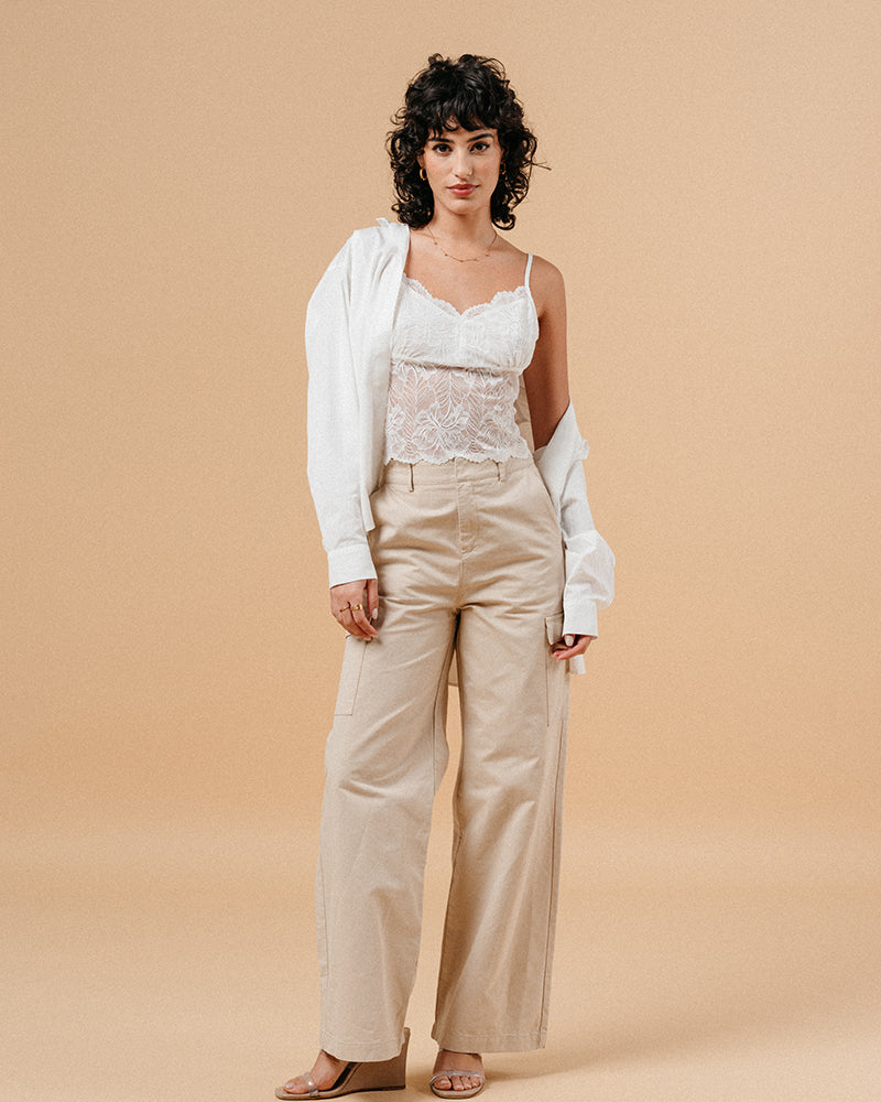 PANTALON BEIGE MATEO BEIGE