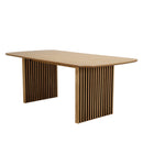 Mesa de Comedor - Sya - Roble Claro - Negro