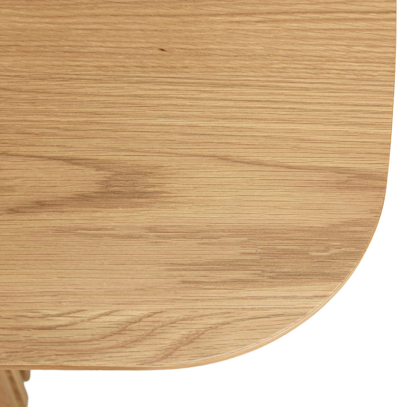 Mesa de Comedor - Sya - Roble Claro - Negro