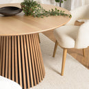 Sya - Dining Table - Light Oak/Black