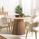 Sya - Dining Table - Light Oak/Black