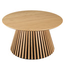 Mesa de centro - Sya - Roble claro - Negro