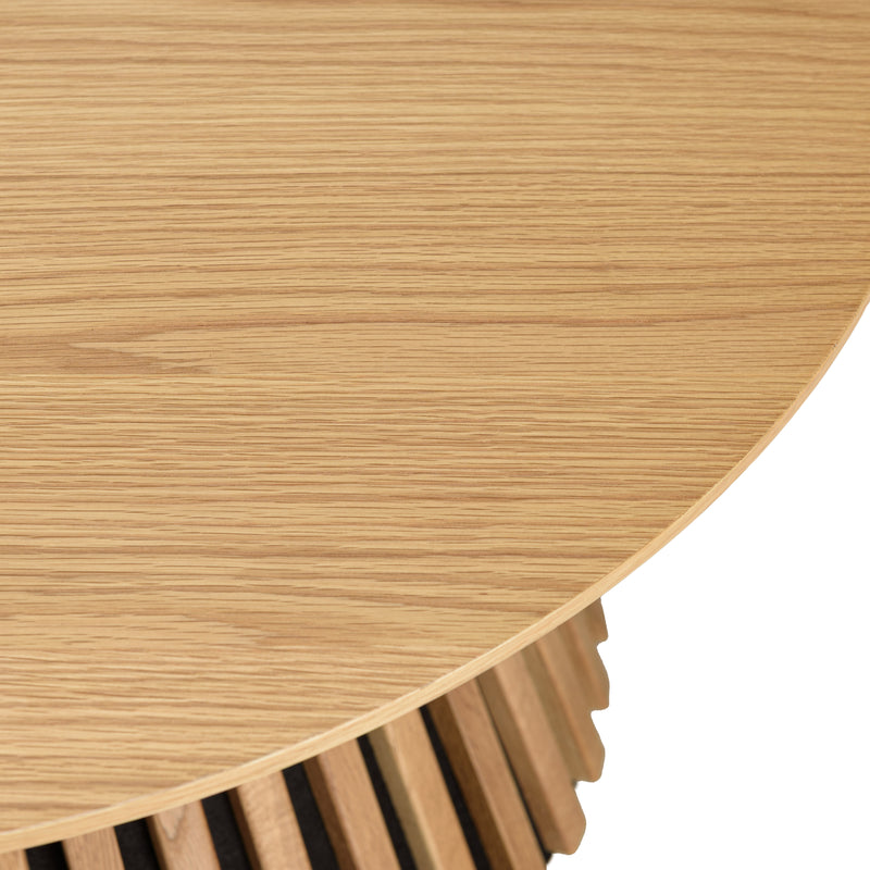 Mesa de centro - Sya - Roble claro - Negro