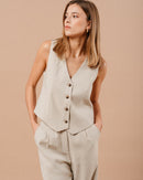 GILET BEIGE MATHIEU BEIGE