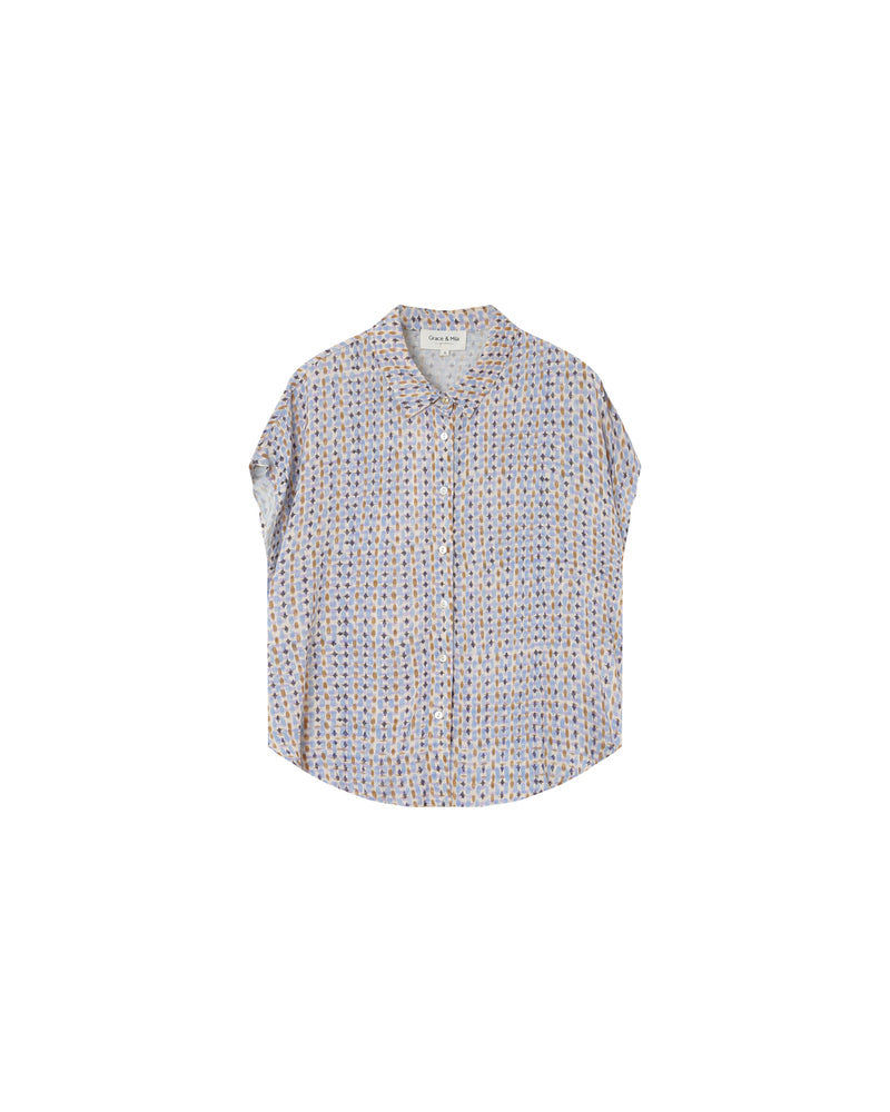 CHEMISE BLEU MATRIOCHKA BLEU