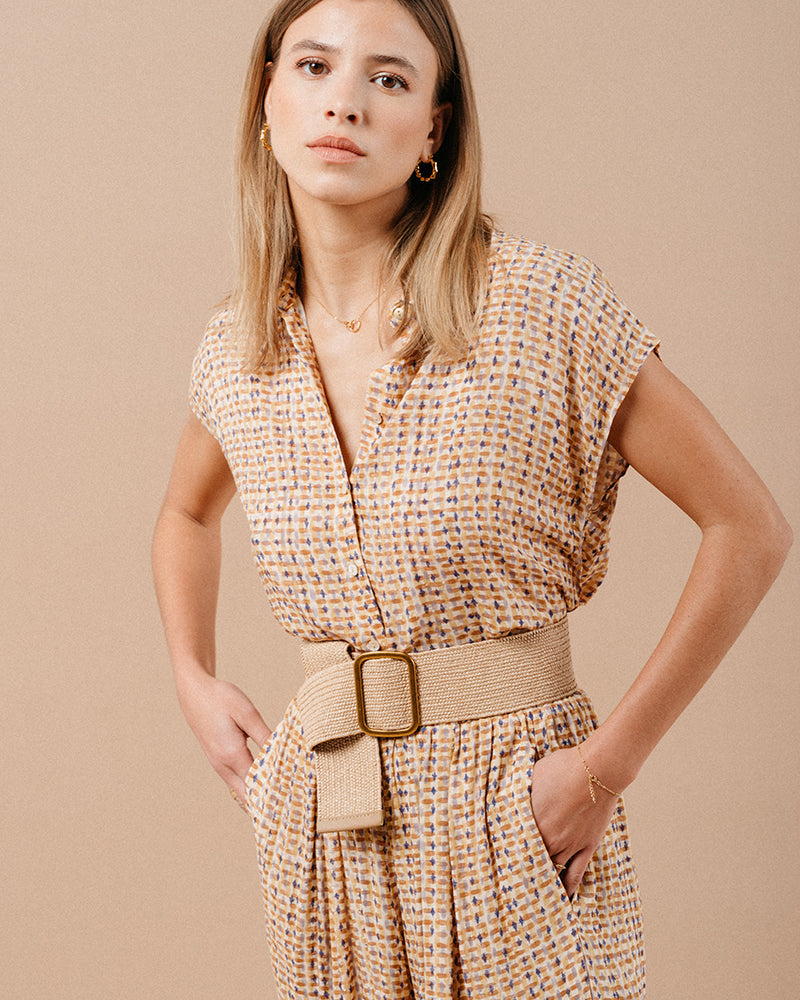 OCHRE SHIRT MATRIOCHKA OCHRE