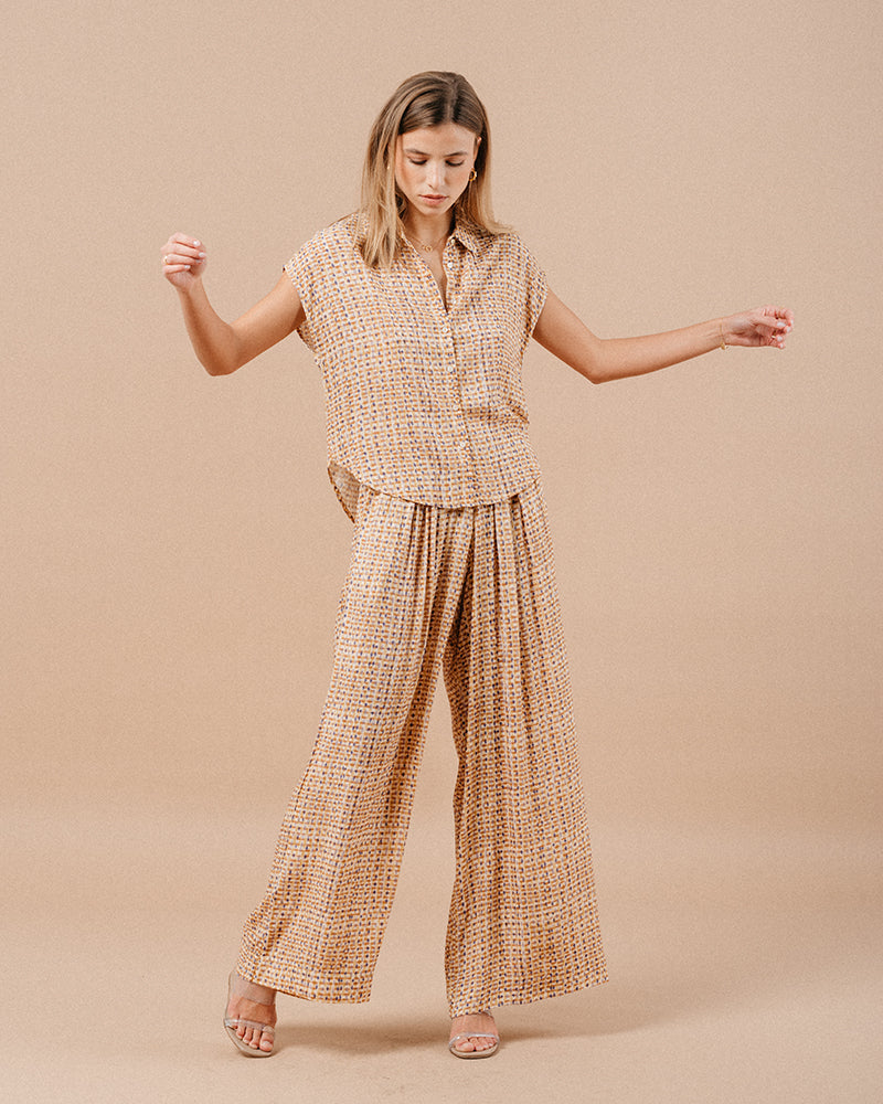OCHRE SHIRT MATRIOCHKA OCHRE