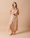 ROBE OCRE MAUVE OCRE