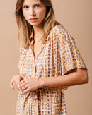 ROBE OCRE MAUVE OCRE