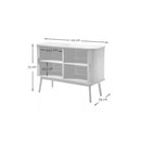 Ernest - Vintage Sideboard Wood Decor 2 Sliding Doors - Light Wood