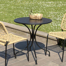 Vianney - Table De Jardin - Acier - Noir