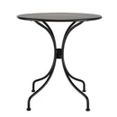 Vianney - Table De Jardin - Acier - Noir